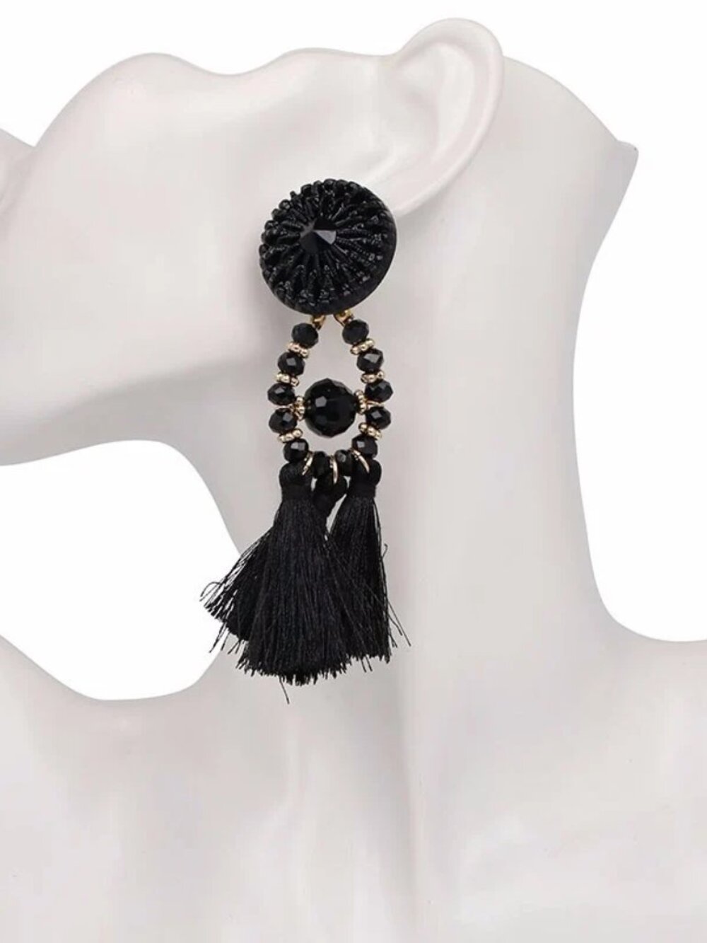 Boho Fringe Tassel Earrings